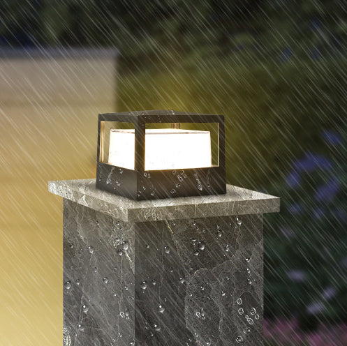 Industrial-Grade Waterproof Aluminum Cylinder LED Outdoor Landscape Light for Lawn and Garden