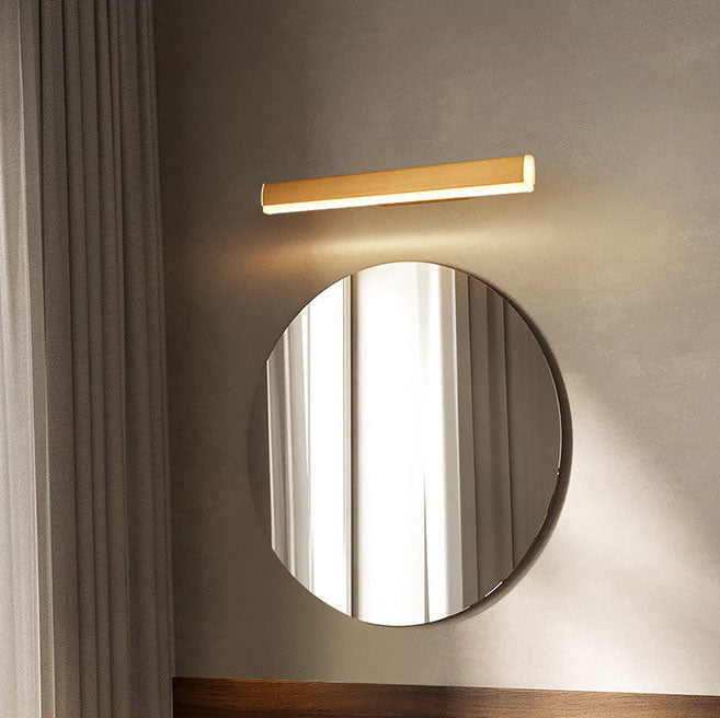 Sleek Rectangular LED Vanity Light Strip for Mirror – Minimalist Front Wall Sconce
