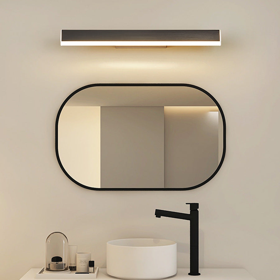 Sleek Rectangular LED Vanity Light Strip for Mirror – Minimalist Front Wall Sconce