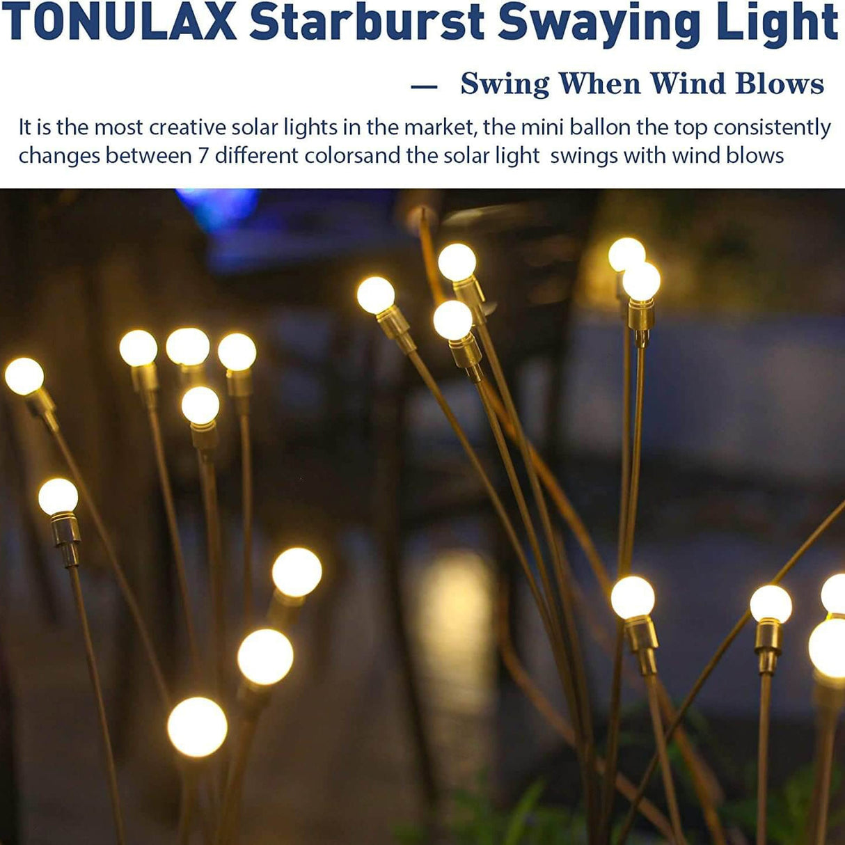 Modern Solar Firefly LED Garden Light – Waterproof ABS, Ground-In Lawn Landscape Lighting