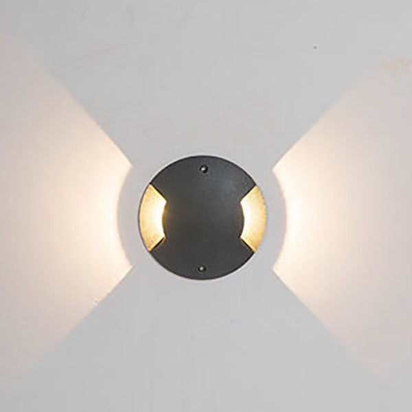 Modern Minimalist Waterproof LED In-Ground Landscape Light for Outdoor Spaces