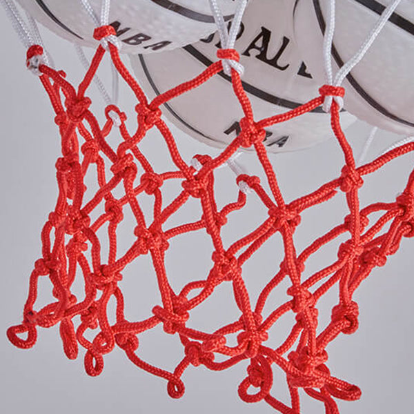 Whimsical Cartoon Basketball 3-Light Kids Ceiling Chandelier