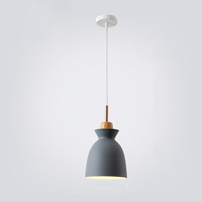 Nordic Macaron Metal 1-Light Pendant Fixture