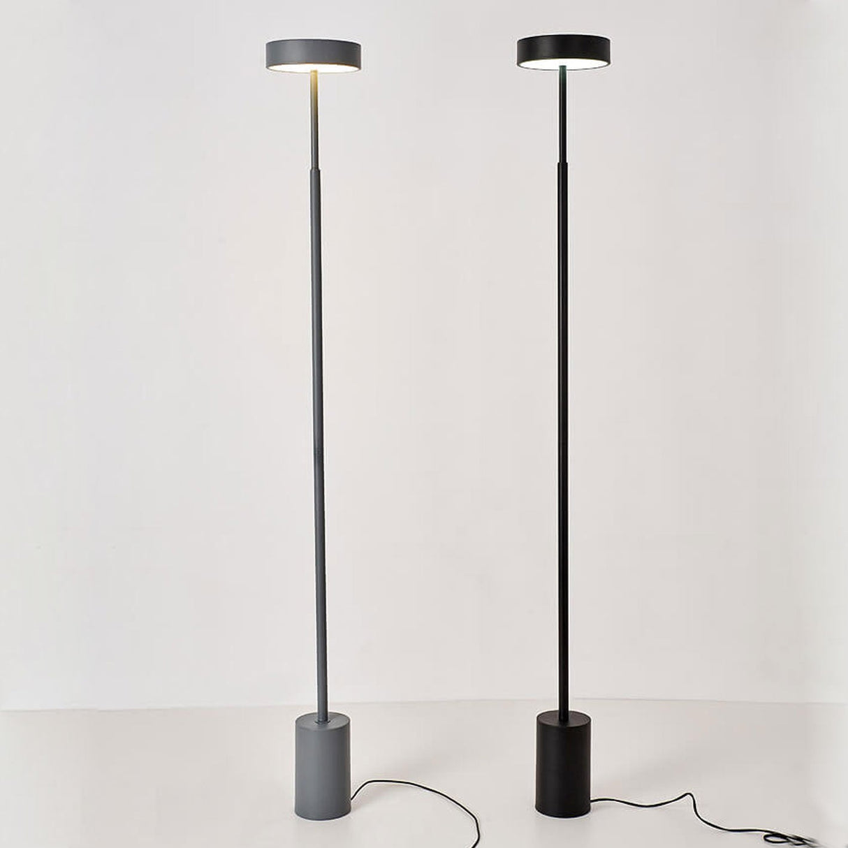 Nordic Minimalist LED Column Floor Lamp – Sleek Tall Standing Light for Modern Homes