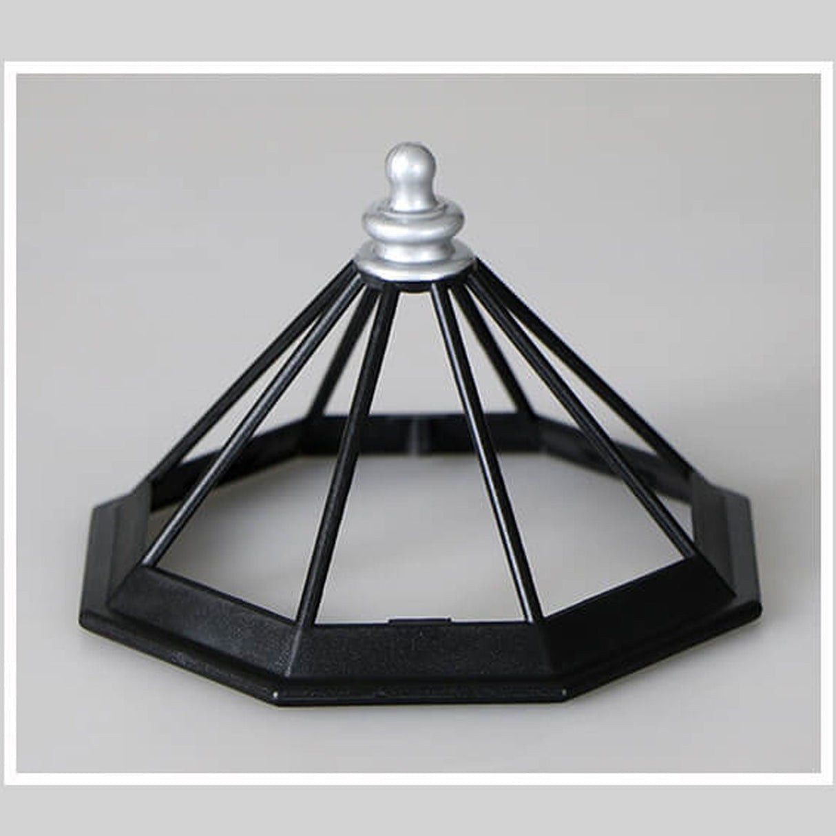 Creative Solar Rotating Tower LED Garden Light – Resin Landscape Decor for Yard & Patio