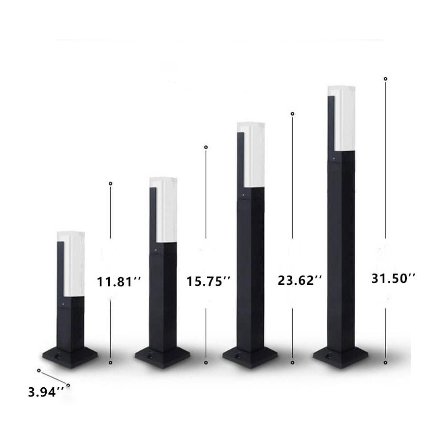 Acrylic LED Lawn Light Column - Outdoor Waterproof Garden Light