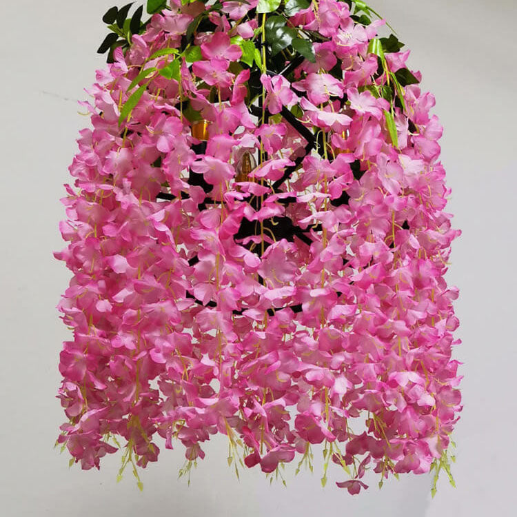 Industrial Colorful Flower Globe Chandeliers - 1/3/5-Light Options