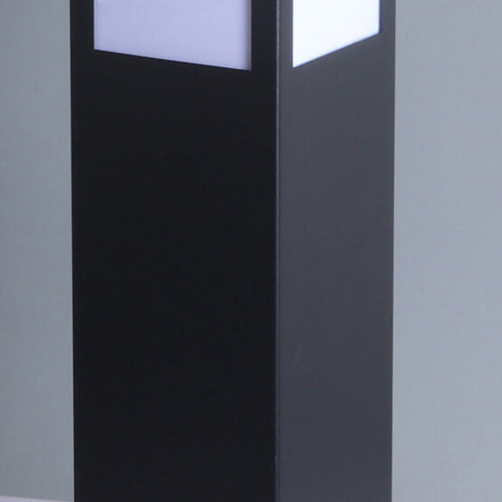 Chic Modern Solar Lawn Square Column Outdoor Waterproof Path Light