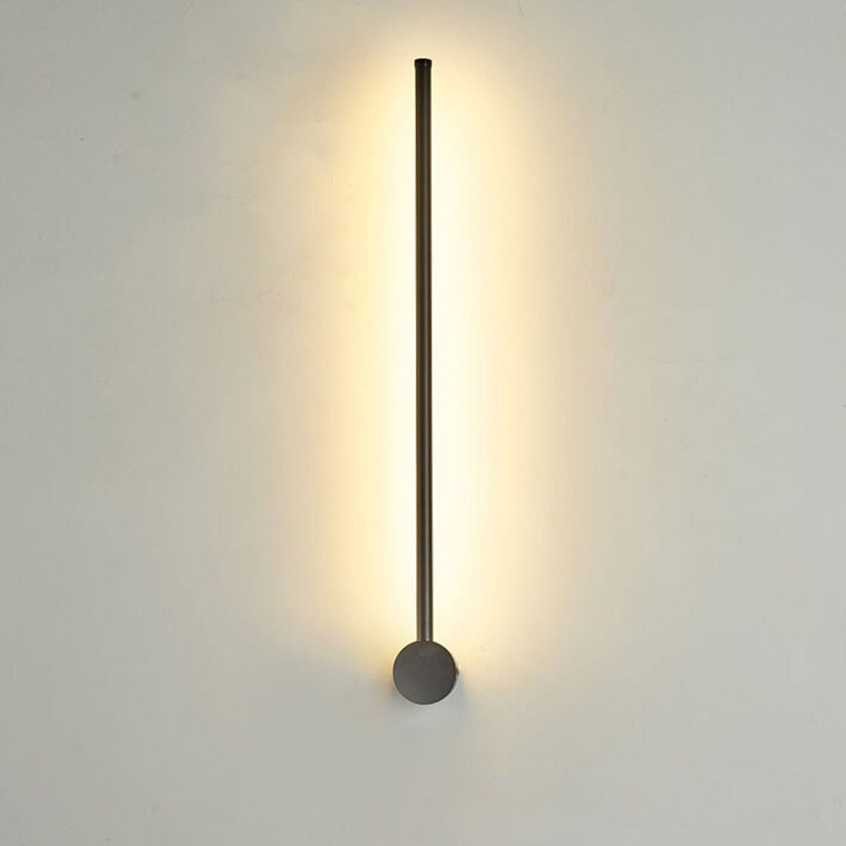 Ultra-Slim Aluminum LED Wall Sconce Lamp - Modern Minimalist Design