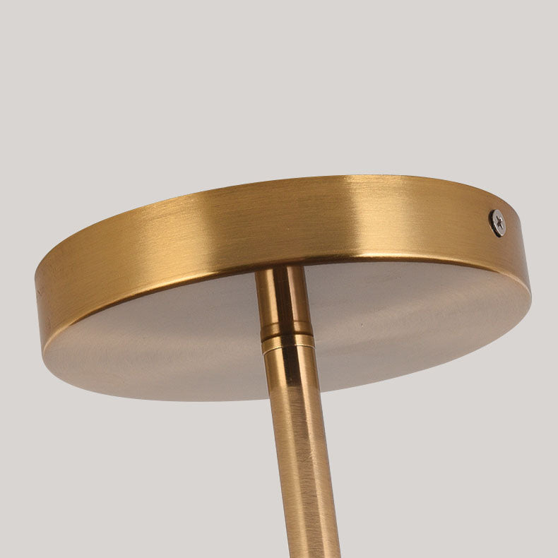 Elegant Japanese Wabi-Sabi Minimalist Wood-Grain Round LED Semi-Flush Mount Ceiling Light