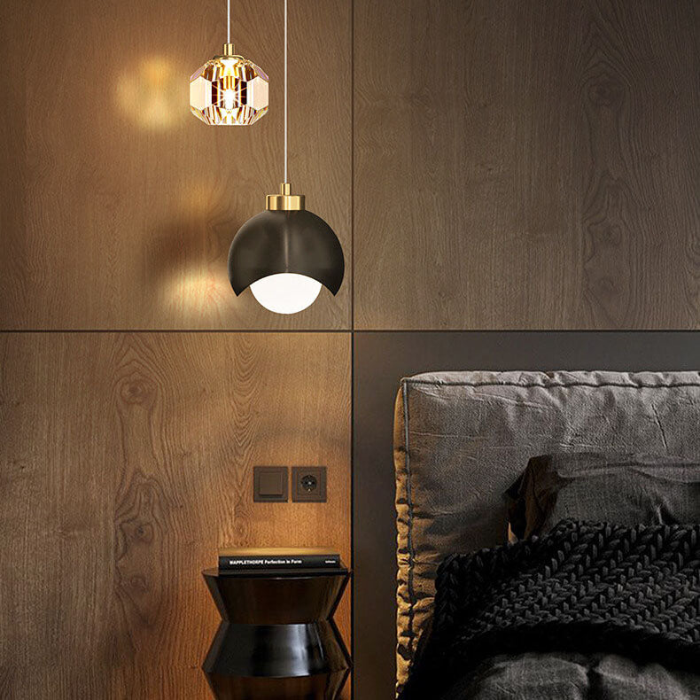 European-Style Luxury Iron & Brass LED Island Light Chandelier