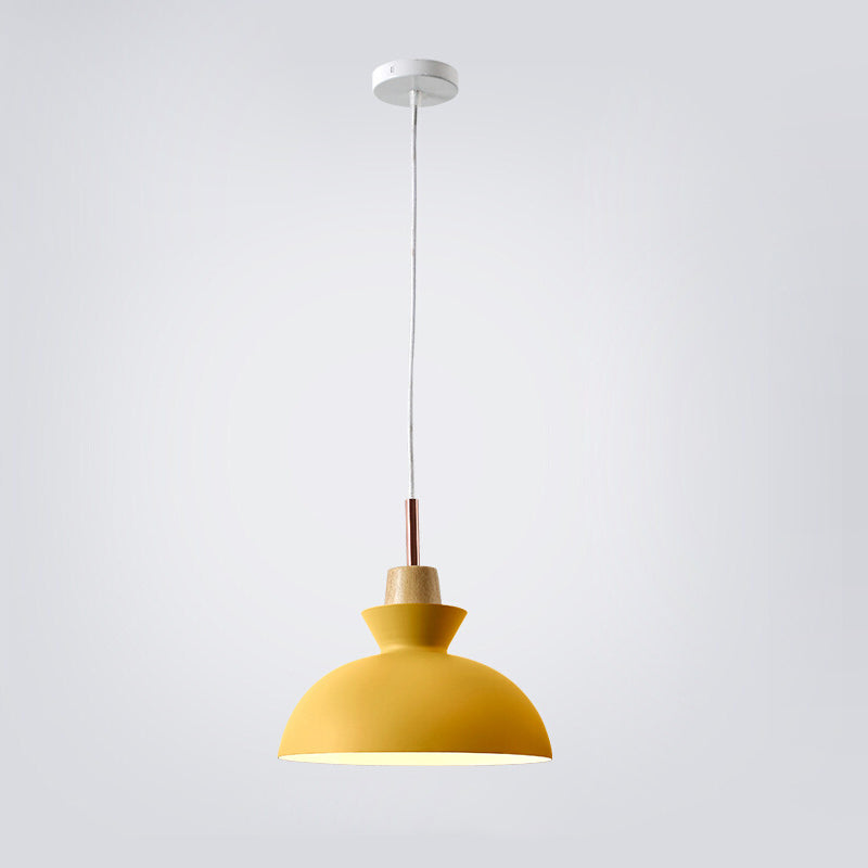 Nordic Macaron Metal 1-Light Pendant Fixture