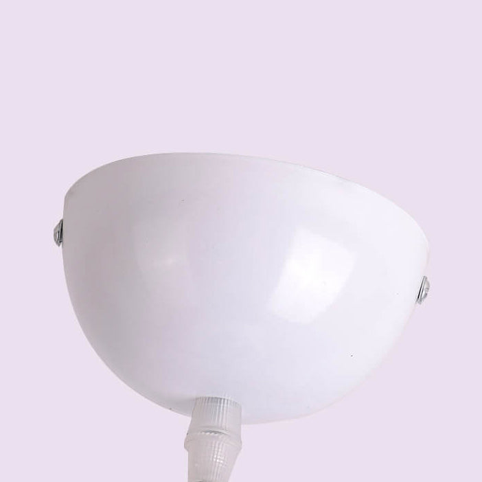 Scandinavian Modern 1-Light Hot Air Balloon Pendant Light, Iron & Acrylic
