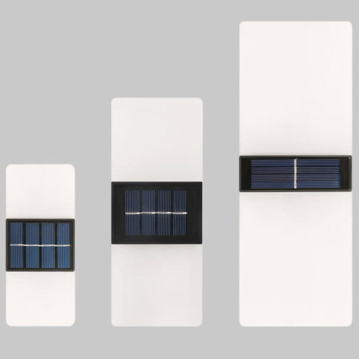 Courtyard Waterproof Acrylic LED Solar Wall Sconce Lamp - Modern Outdoor Lighting