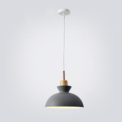 Nordic Macaron Metal 1-Light Pendant Fixture