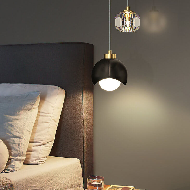 European-Style Luxury Iron & Brass LED Island Light Chandelier