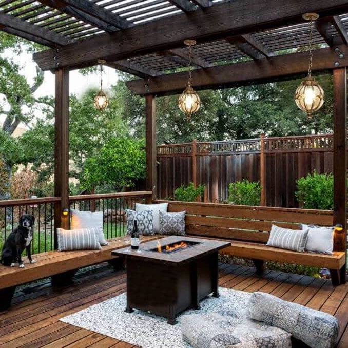 Stylish European Retro Spherical 1-Light Outdoor Waterproof Pendant Light