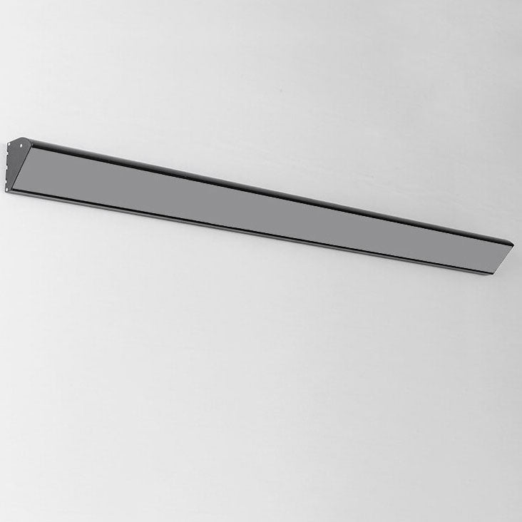 Sleek Modern Outdoor LED Wall Sconce Lamp - Long-Bar Aluminum & Acrylic, Waterproof