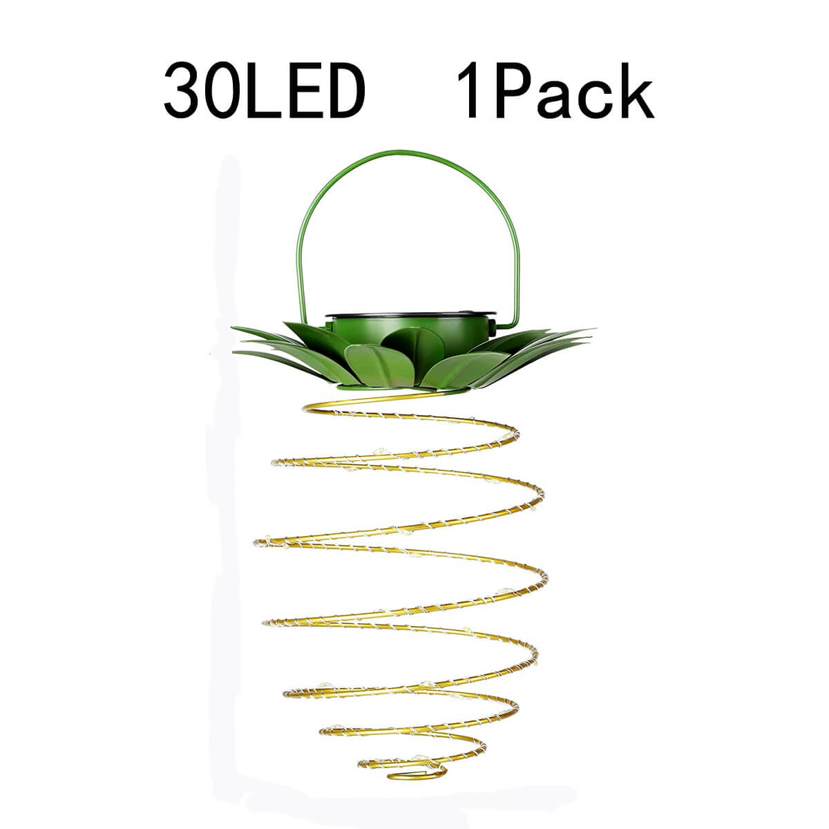Solar Pineapple Iron Lantern with LED Copper Wire Lights – Outdoor Waterproof Hanging Garden Decor