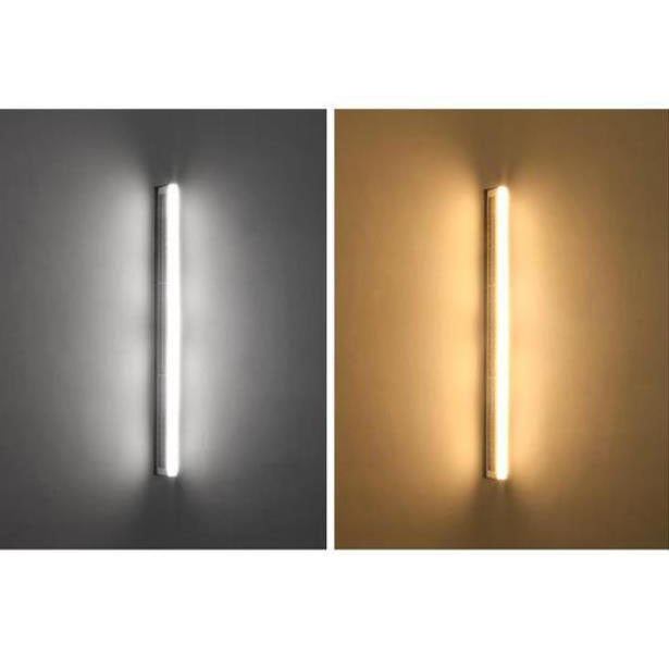 Modern Long Acrylic Solar LED Wall Light – Waterproof Outdoor Garden Lighting