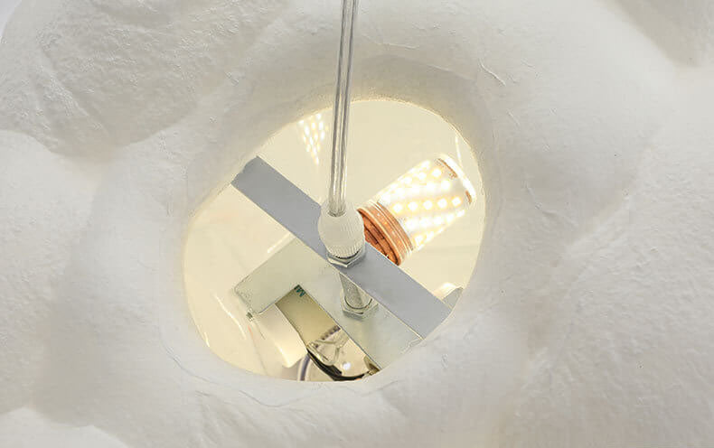 Floating Cloud LED Pendant Light - 1-Light, Modern Cloud Design