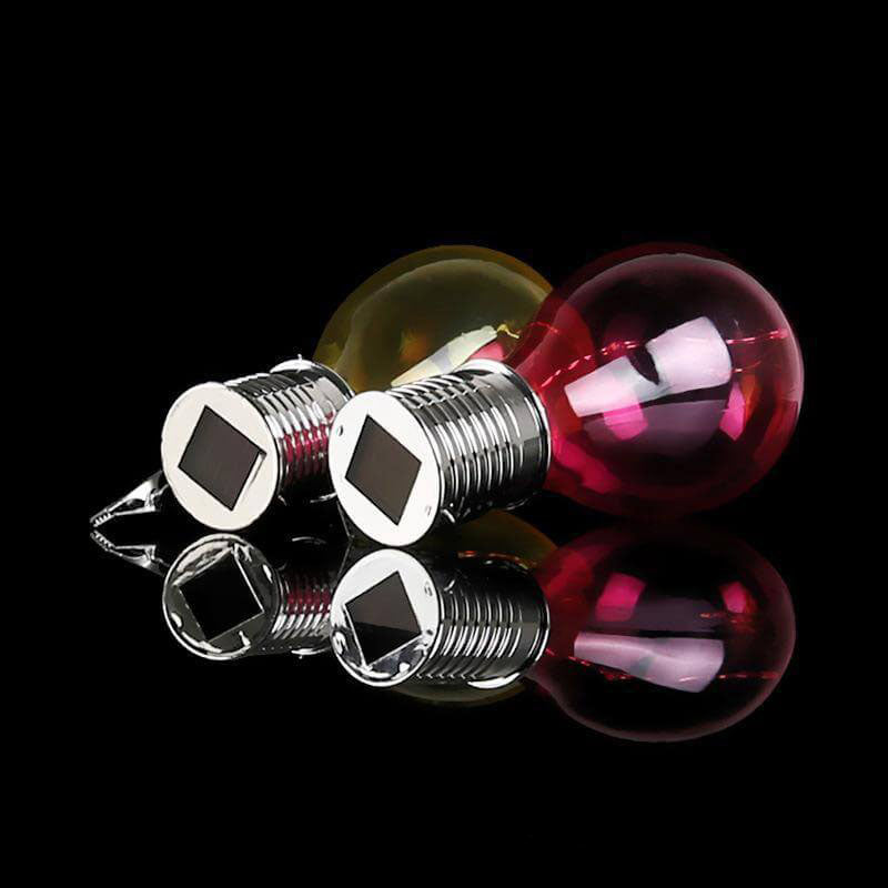 Creative Colorful Plastic Solar LED Outdoor Hanging Lights