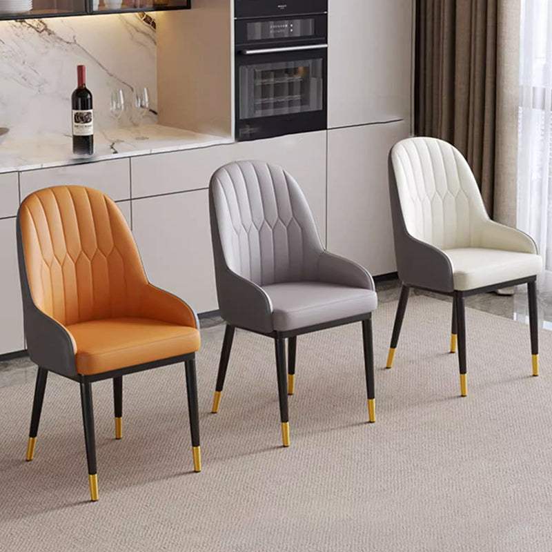 Nordic Contemporary Elliptical Wood-Glass Dining Table with 4-Chair Set