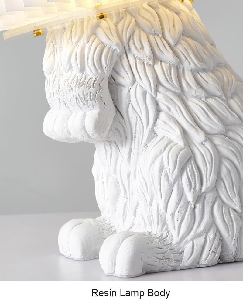 Contemporary Resin Rabbit LED Table Lamp - One-Light Creative Home Accent