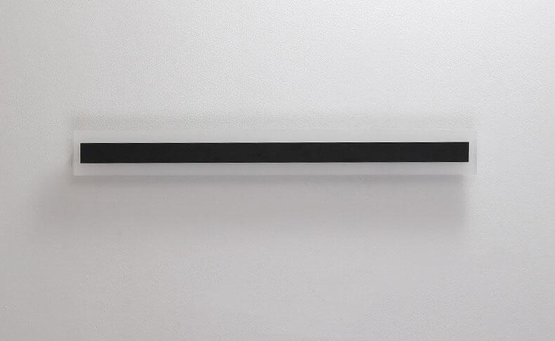 Sleek Elongated Bar 1-Light LED Outdoor Wall Light – Waterproof Acrylic Fixture
