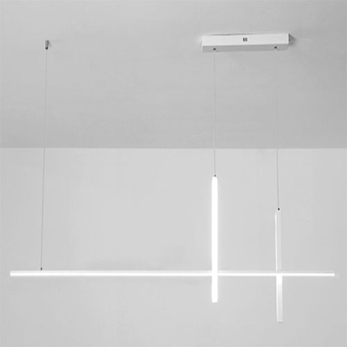 Ultra-Sleek Modern Minimalist Long-Line LED Chandelier