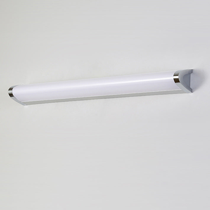 European Minimalist V-Shaped Aluminum Vanity Light with LED — Mirror-Front Wall Sconce