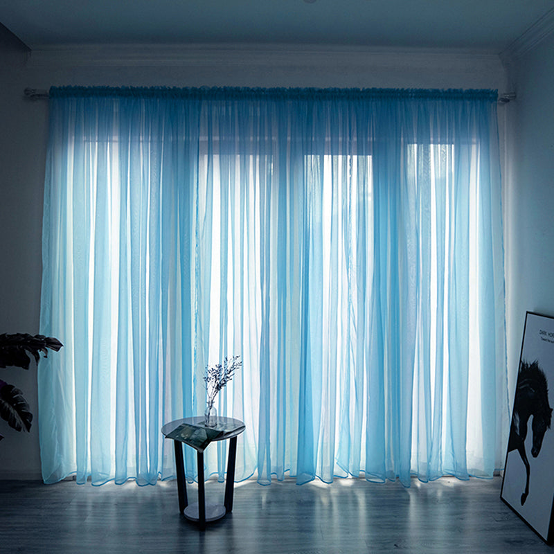 Luxurious Polyester Voile Curtain for Windows