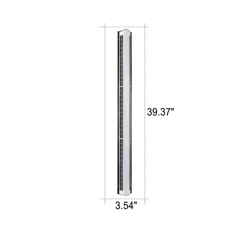 Modern Long Acrylic Solar LED Wall Light – Waterproof Outdoor Garden Lighting