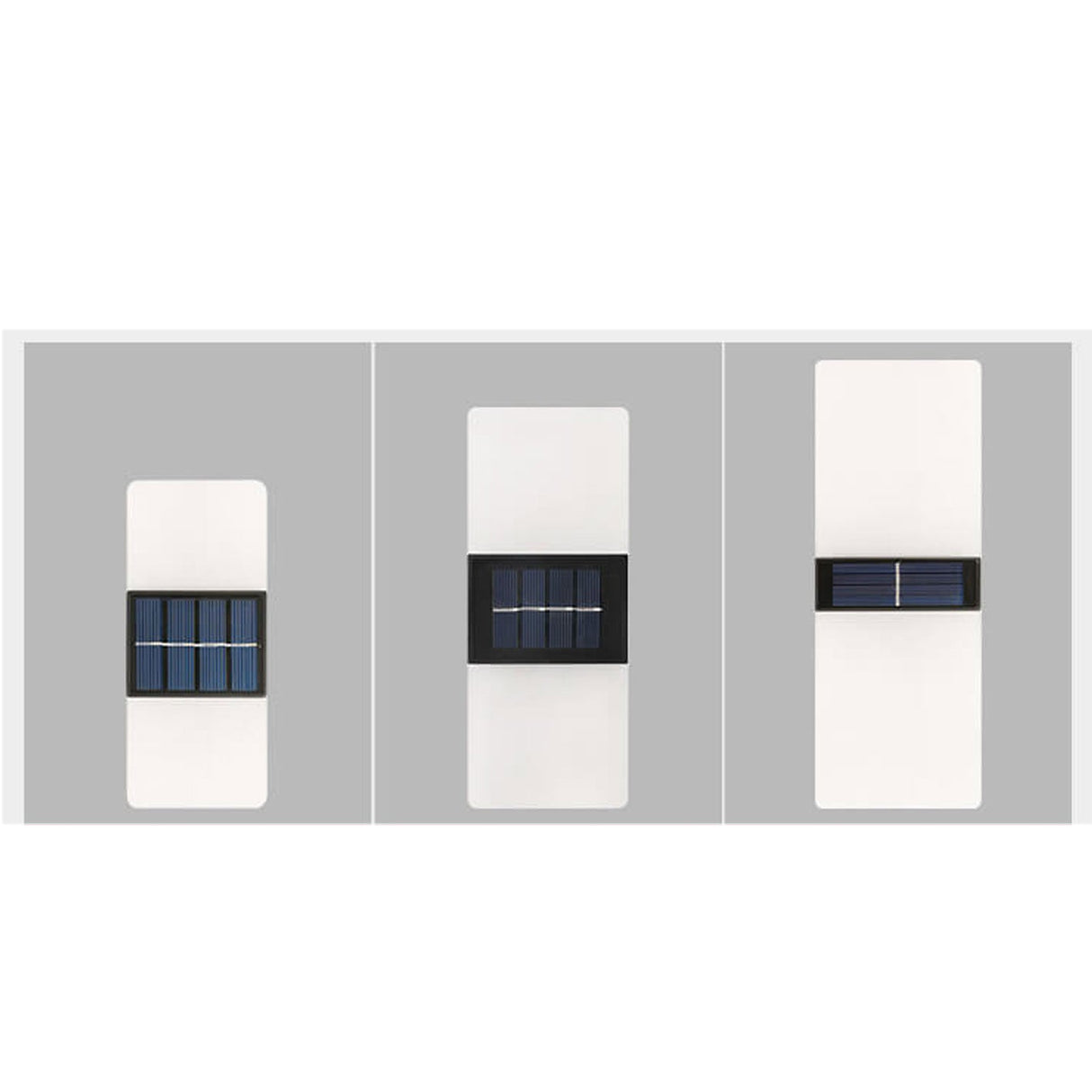 Courtyard Waterproof Acrylic LED Solar Wall Sconce Lamp - Modern Outdoor Lighting