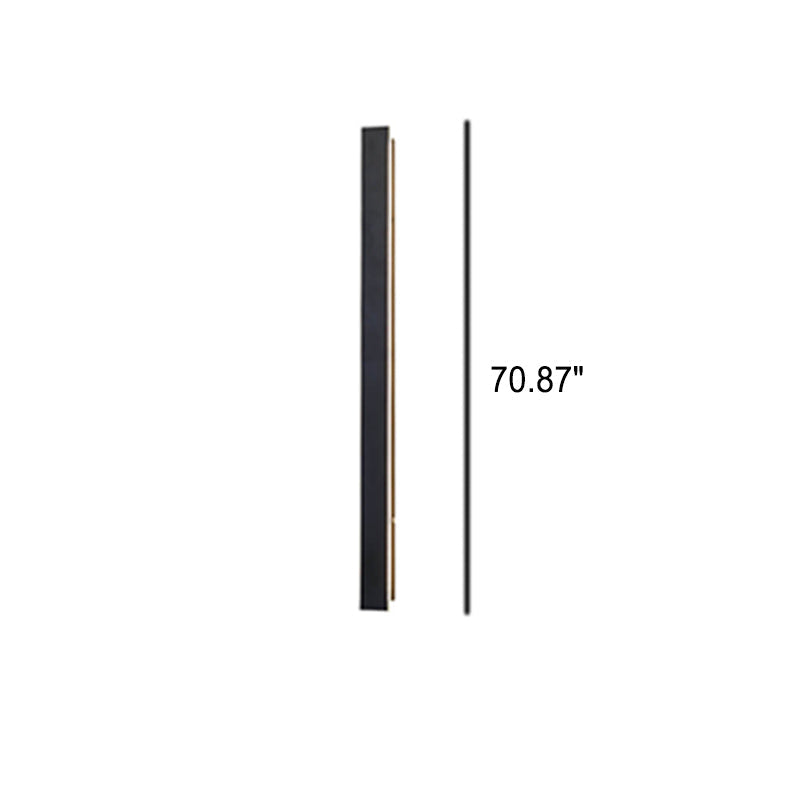 Retro Outdoor LED Wall Sconce Lamp - Waterproof Rectangular Strip Light