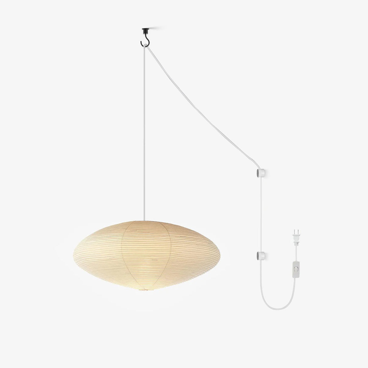 Elegant Japanese-Inspired Minimalist Lantern Pendant