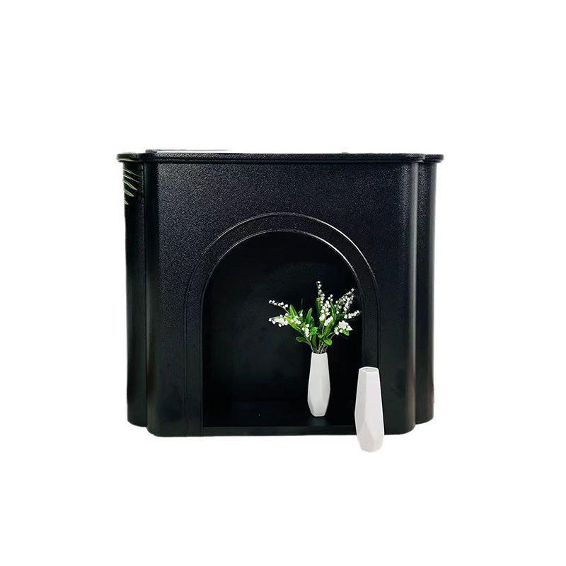 Contemporary Nordic-Arched MDF Console Table with 1-Tier Storage for Living Room