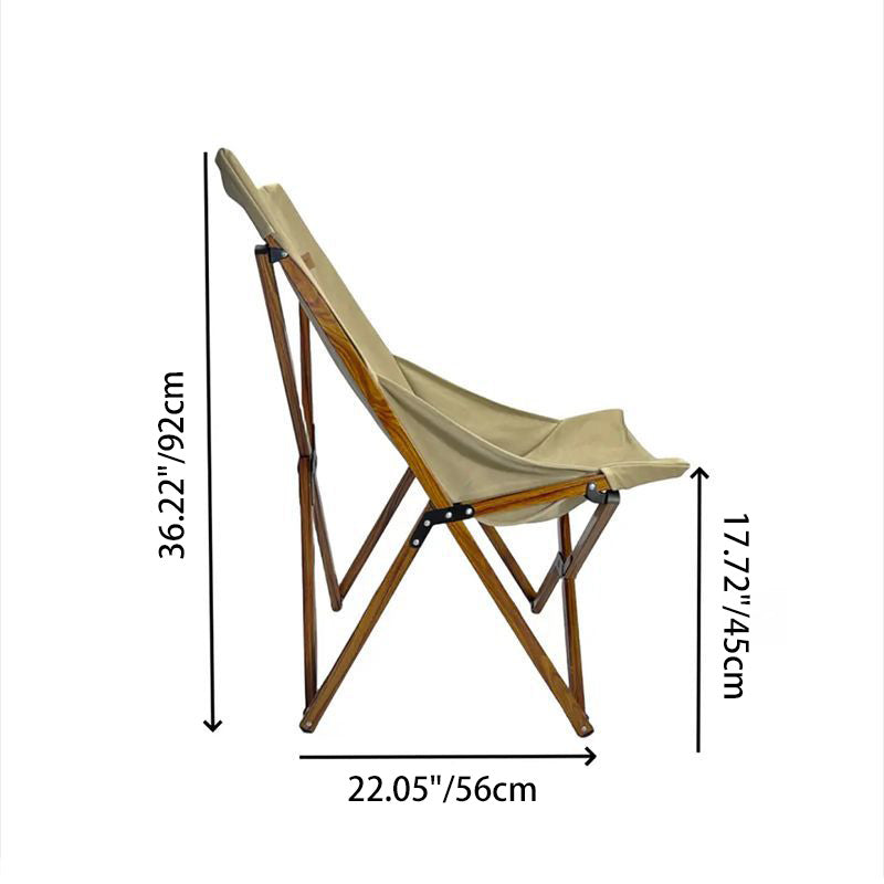 Modern Minimalist Rectangular Oxford Aluminum Folding Chair – Armless, Outdoor Use (Backrest Optional)