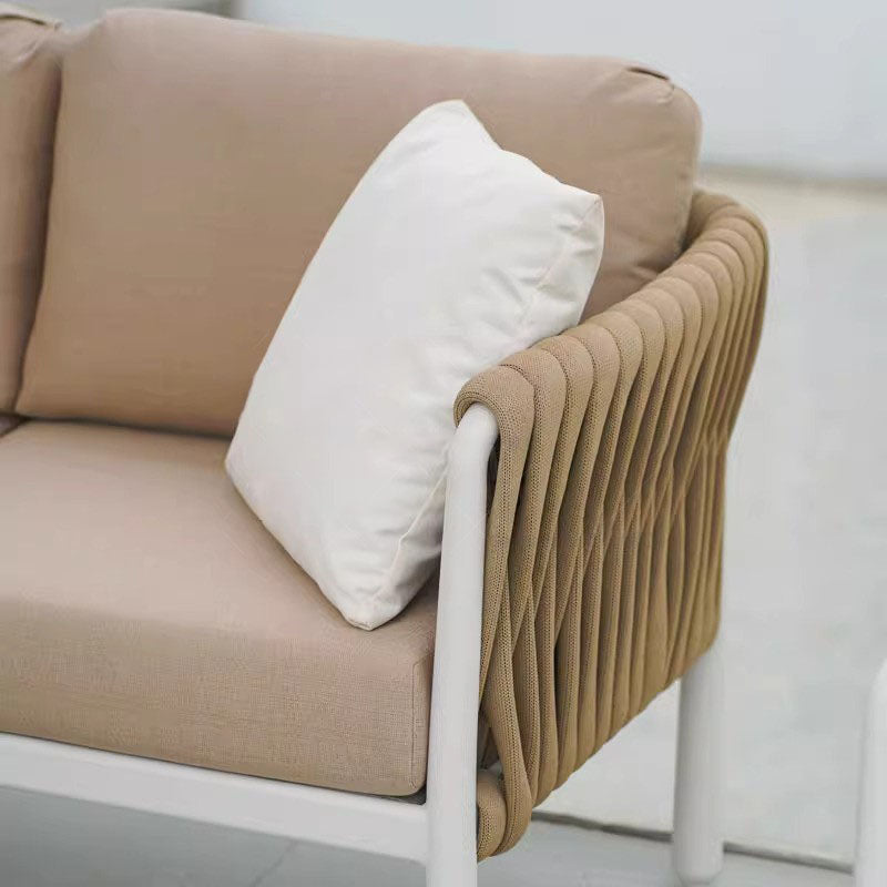 Stylish Modern Outdoor Rope Sofa – 1/2/3-Seater for Balcony & Patio