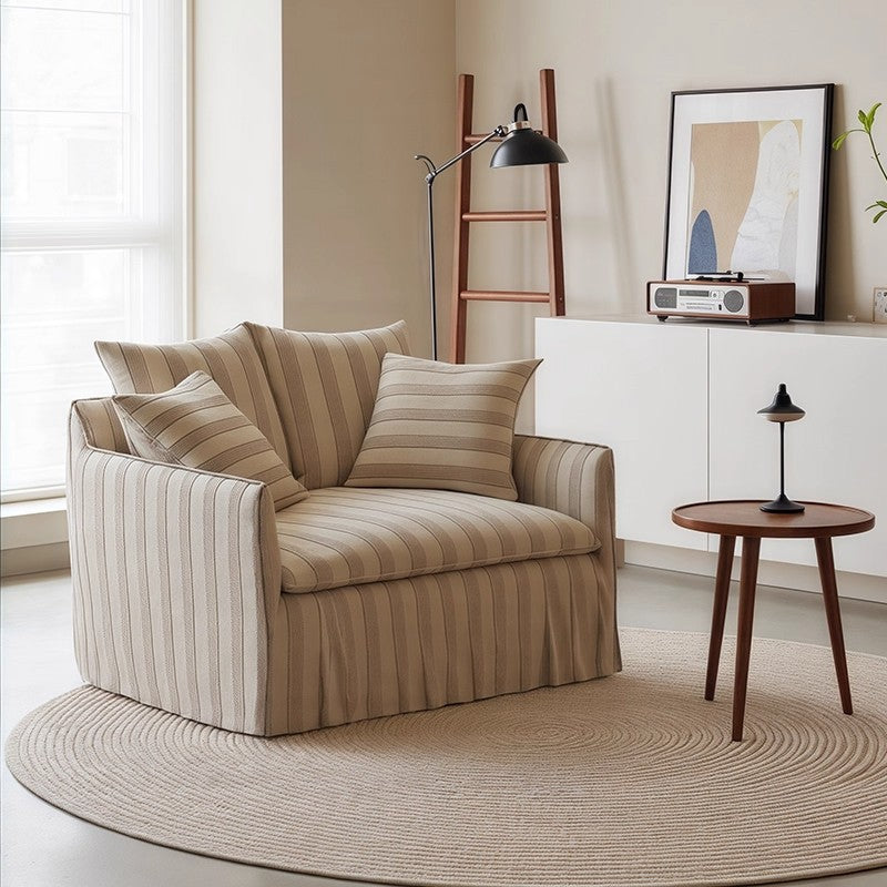 Nordic Contemporary Velvety Textured Fabric Sofa Backrest and Armrest — Square Rectangular Design, Pine Wood and Solid Wood Plywood Frame, Living Room