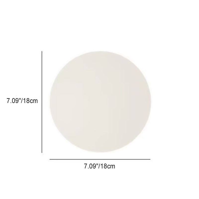 Sleek Modern Minimalist Orb Glass 1-Light Wall Sconce for Living Room