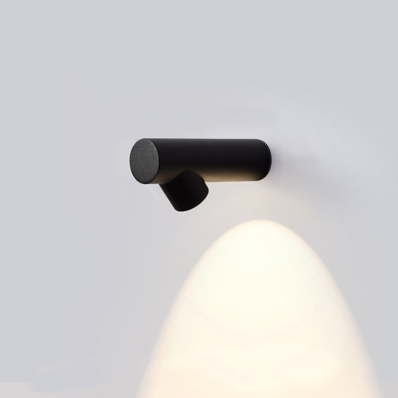 Modern Minimalist Aluminum Bamboo Knot LED Wall Sconce - Waterproof Outdoor Patio Lighting