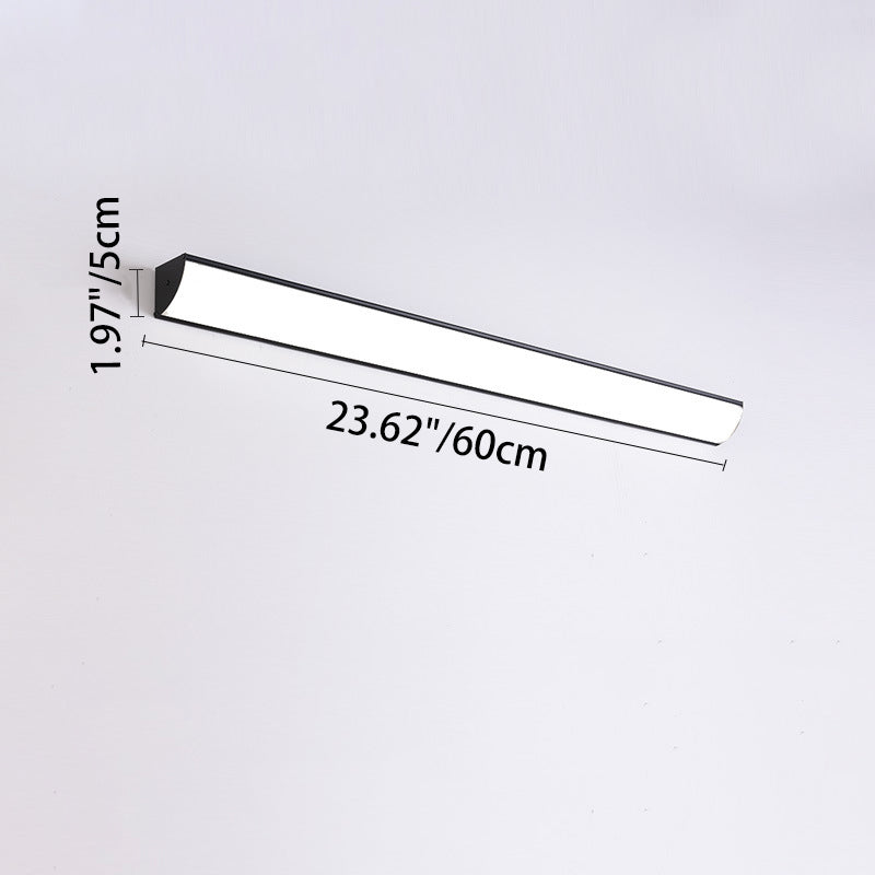 Modern Minimalist Waterproof LED Outdoor Wall Sconce — Rectangular Aluminum & Acrylic, Ideal for Garden