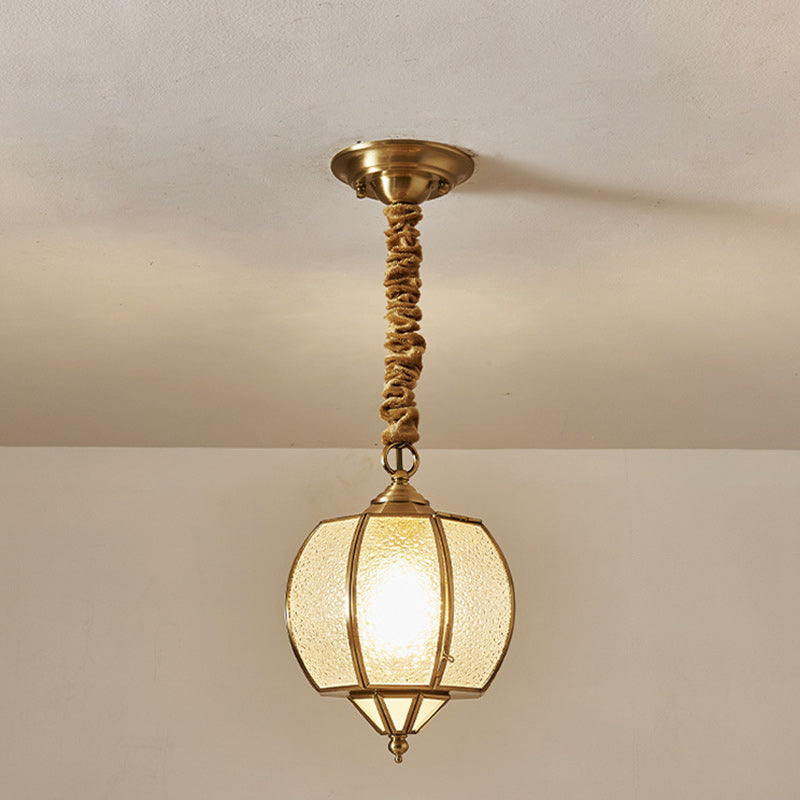 Modern Mid-Century Waterproof Copper Glass Cage Chandelier – Rhombic Cylinder, 1/3/4-Light Options for Outdoor Patio
