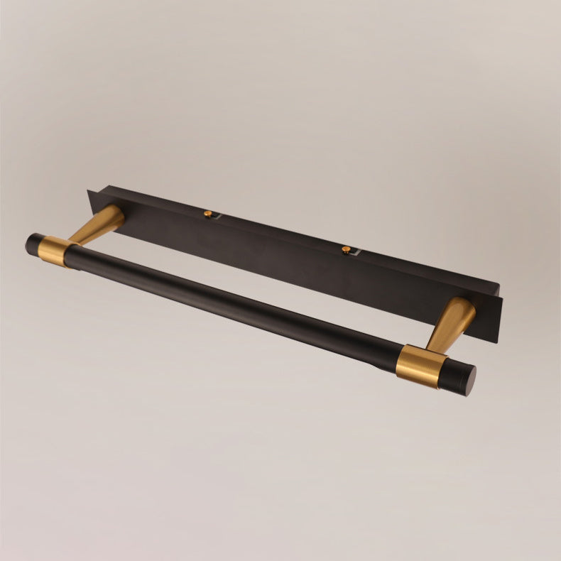 Modern Minimalist Iron & Acrylic Waterproof Rotatable LED Strip Wall Sconce for Bathroom Vanity