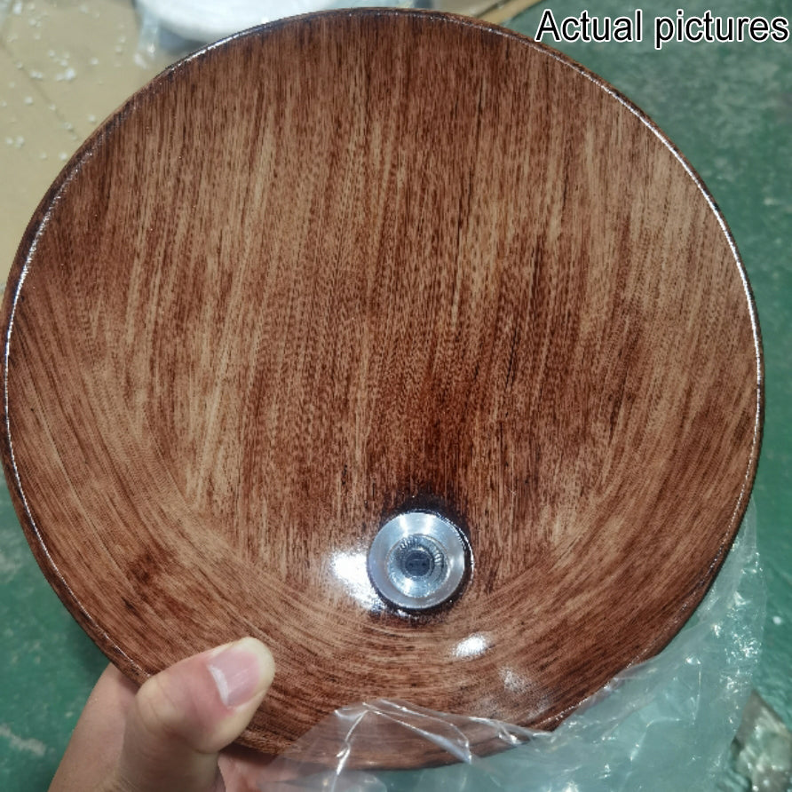 Sleek Modern Round Iron and Resin 1-Light Wall Sconce Lamp