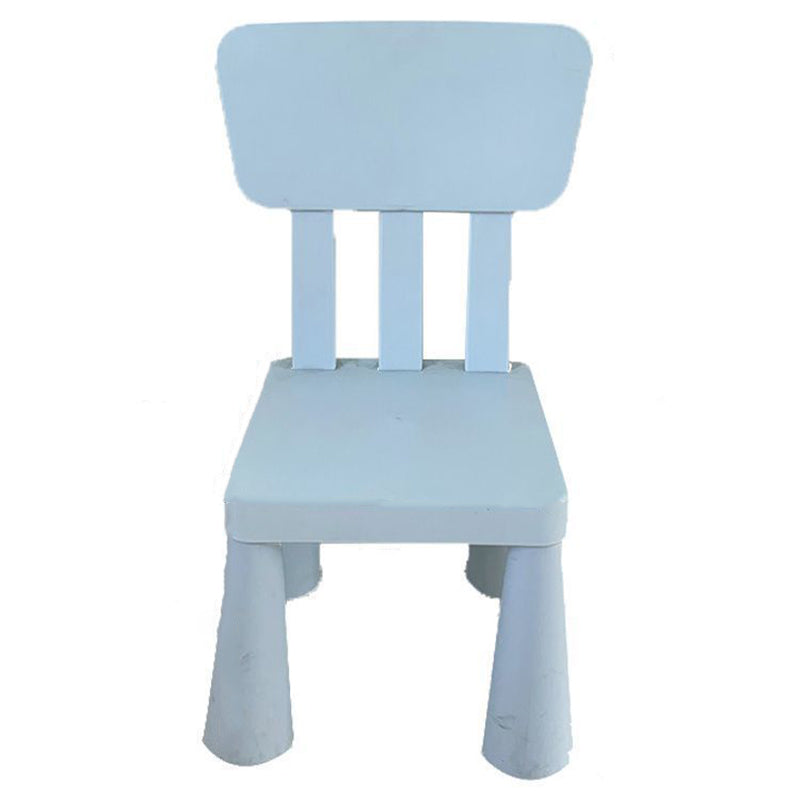 Modern Nordic Rectangular PE Kids' Desk & Chair Set – Ideal for Home Office & Study Space