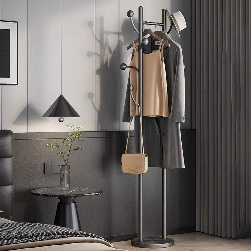 Modern Minimalist Rectangular Tree-Branch Hall Tree in Stainless Steel for Bedroom & Entryways