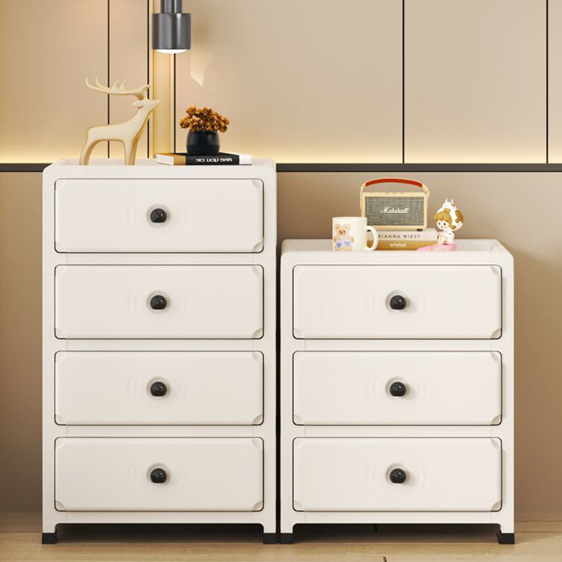 Sleek Modern Minimalist Rectangular PP Storage Cabinet – 3/4/5/6-Tier Organizer for Living Room