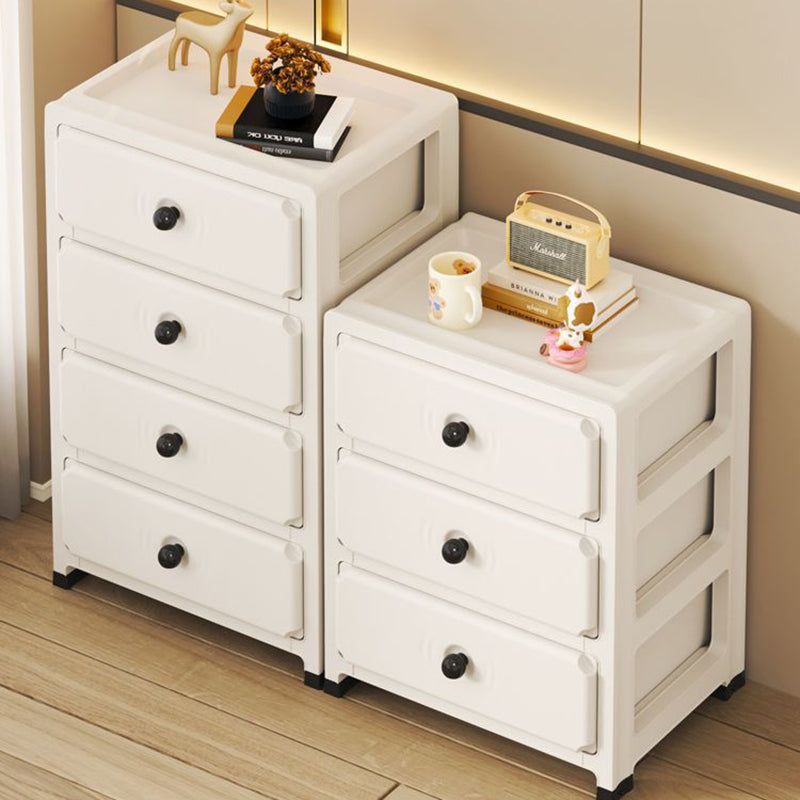 Sleek Modern Minimalist Rectangular PP Storage Cabinet – 3/4/5/6-Tier Organizer for Living Room